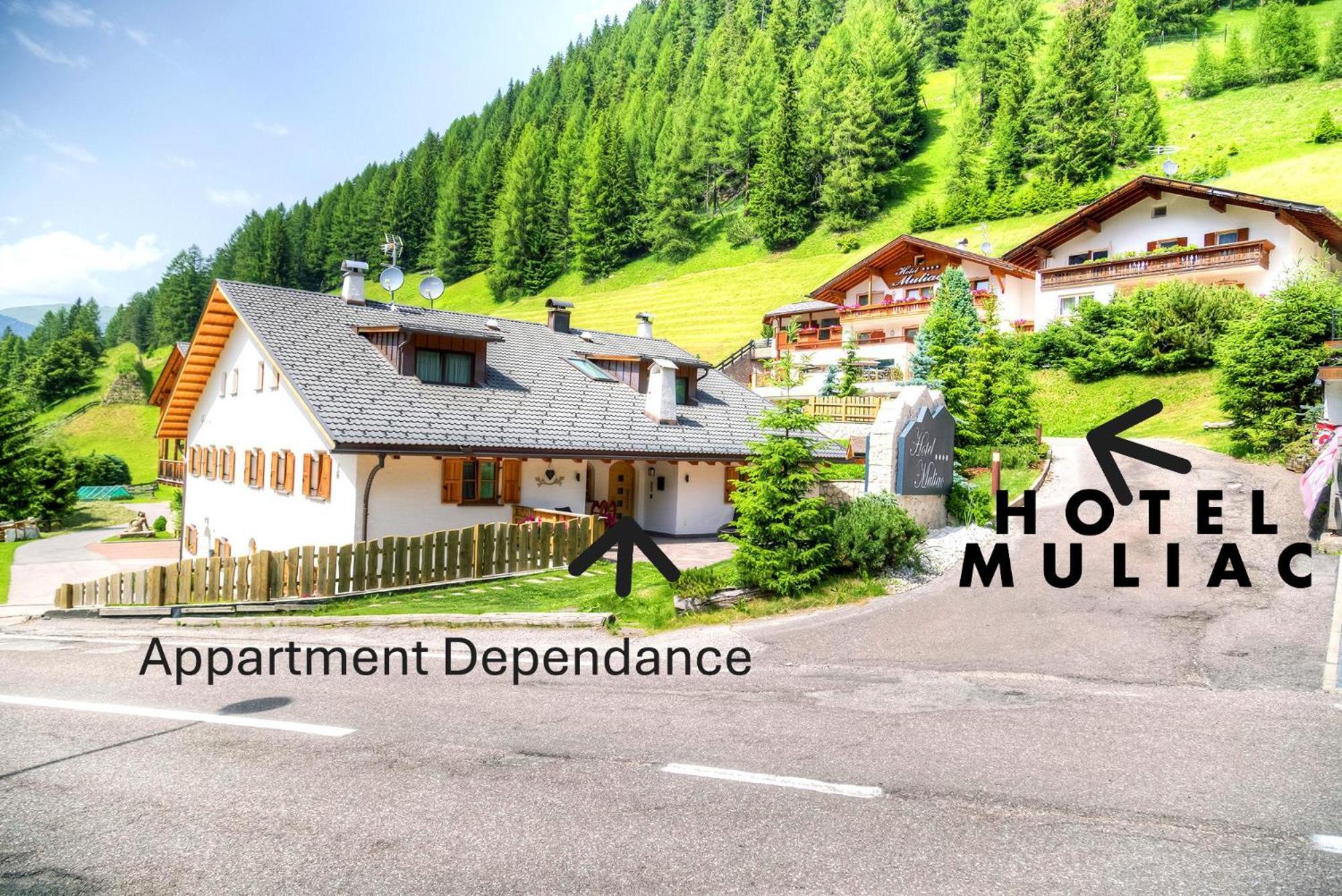 Hotel Muliac Selva di Val Gardena Exterior photo